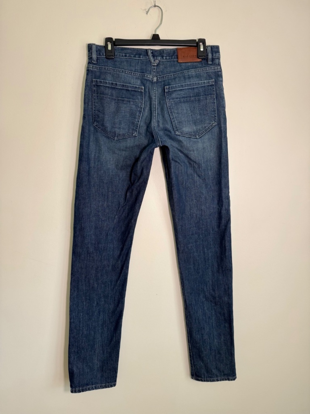 Raleigh Denim Workshop Martin Slim Jeans - Medium Indigo Wash | Size 31